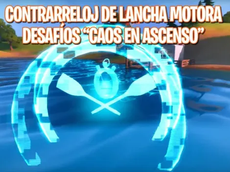 Como completar el desafío Contrarreloj en Lancha Motora en Fortnite