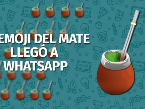 Como conseguir el Emoji del Mate en WhatsApp