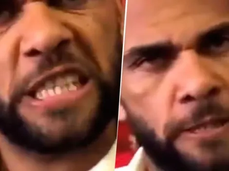 ¿Qué le pasó? Todo Twitter está hablando de los gestos de Dani Alves