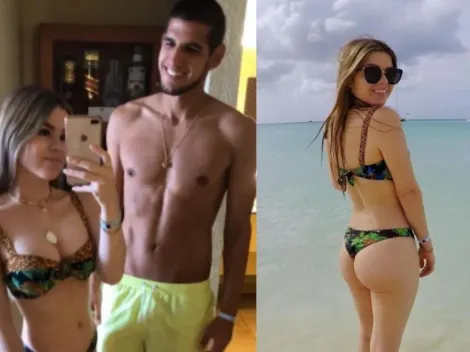 Abram y su pareja cerraron la temporada en Aruba y activaron Instagram