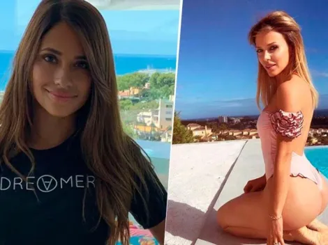 Antonela Roccuzzo subió fotito hermosa de viernes y Evangelina Anderson le dejó un comentario