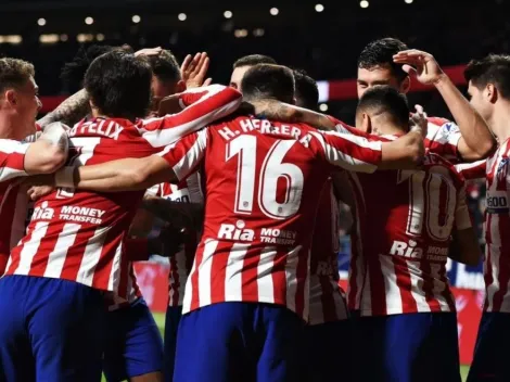 Atlético Madrid le ganó a Osasuna y aprovechó el empate del Barcelona para acercarse en La Liga