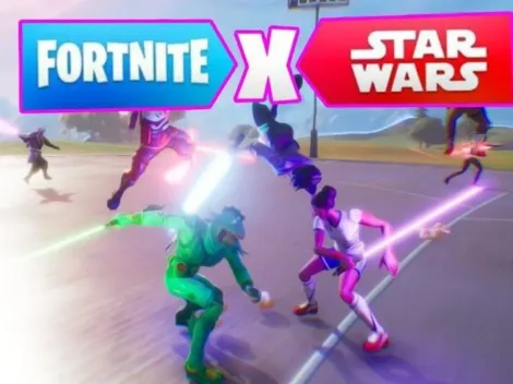 Como conseguir el sable de luz de Star Wars en Fortnite