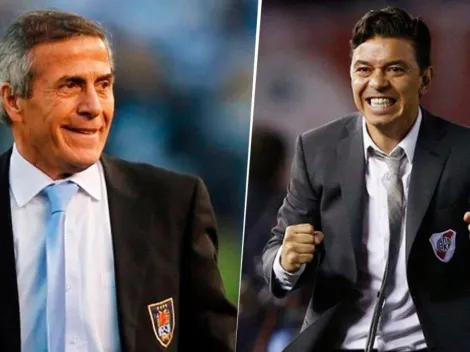 Tabárez sobre Gallardo en River: "Va a ser imposible superarlo"