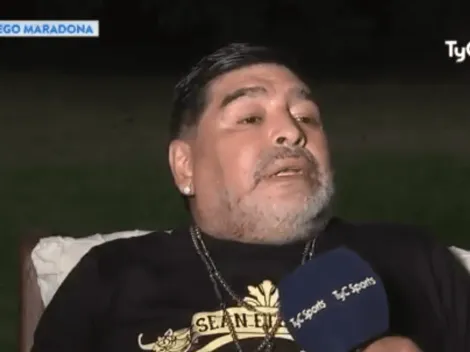 Maradona: "Yo vi a Messi llorar en la ducha"