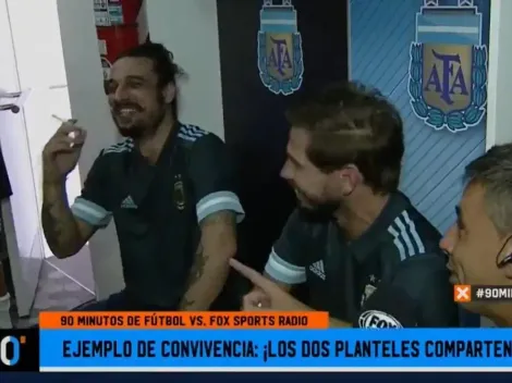 Para Guillermo que lo mira por TV: Osvaldo se fumó un puchito en el vestuario