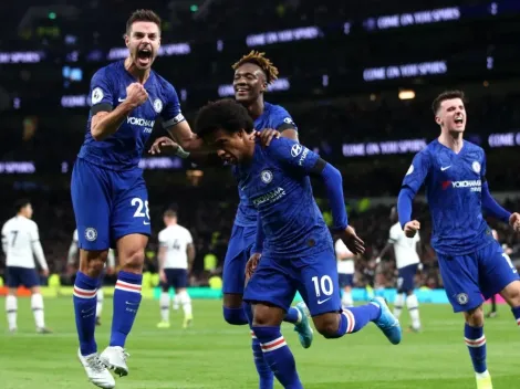 Willian le rompió el corazón a Mourinho y Chelsea barrió al Tottenham