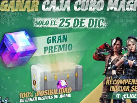 Free Fire entregará Cajas de Cubo Mágico durante Navidad