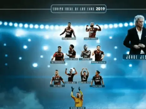 Insólito: el equipo ideal de la Libertadores 2019 solo tiene jugadores de Flamengo