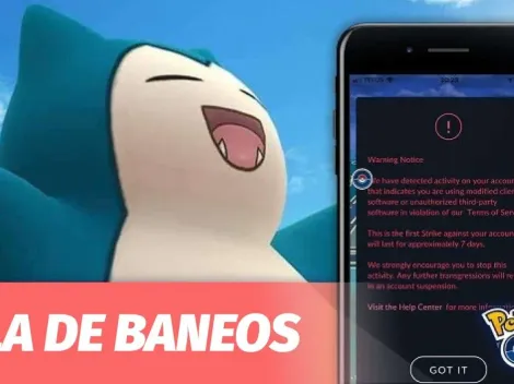 Nueva "ola de baneos" llegará a Pokémon GO