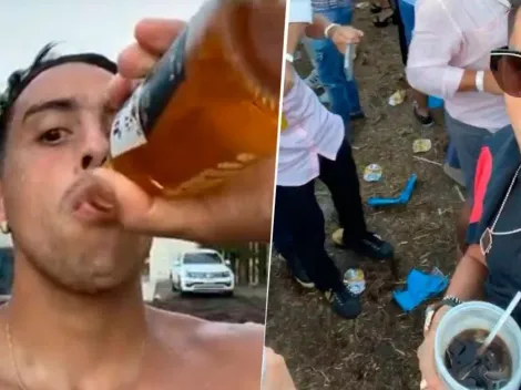 Con birra y Fernet: Funes Mori pasó su Navidad en Modo Dios