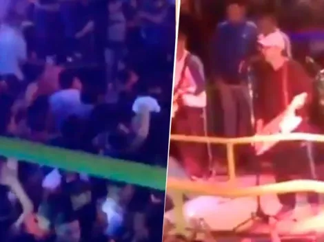 Cumbia milagrosa: Pablo Lescano evitó una pelea en el público poniendo a bailar a todos