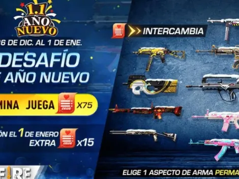 Desafíos de Año Nuevo en Free Fire