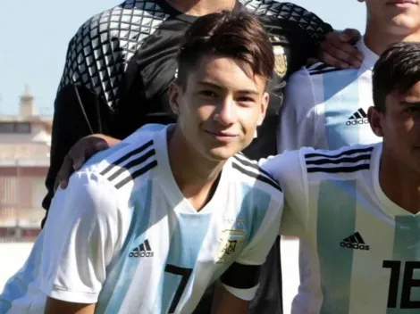 El argentino de apenas 16 años que acaba de incorporarse a Juventus