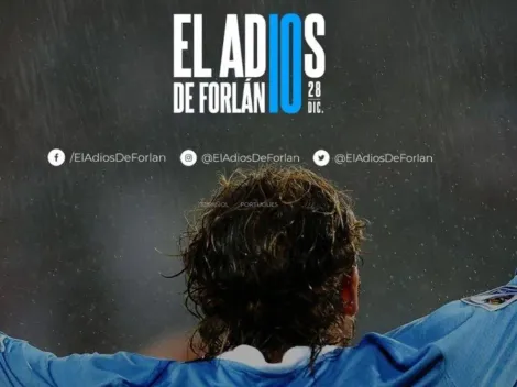 Qué canal transmite la despedida de Diego Forlán