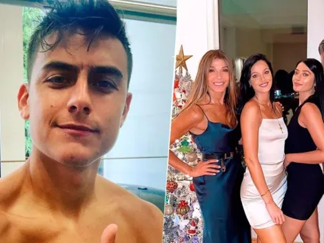 Pobre Dybala: subieron una foto de la familia de su novia y explotó en Twitter