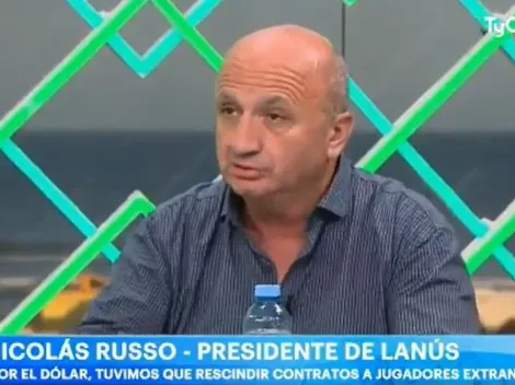 El presidente de Lanús se la pudrió a "los cinco grandes" del fútbol argentino: "Manejan la Superliga"