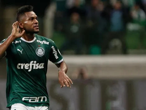 Así le fue en Brasil: los números de Borja en Palmeiras