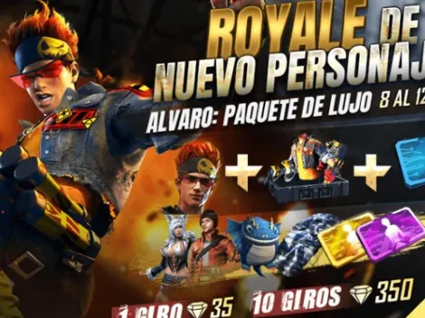 ¡Nuevo personaje en Free Fire! Álvaro está disponible en Luck Royale