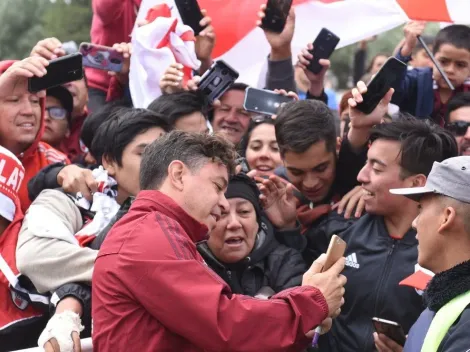 El enorme gesto de Gallardo con los hinchas que acompañan a River