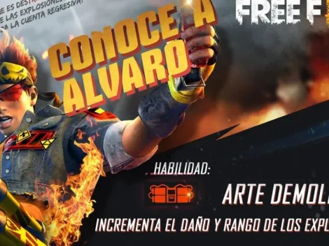 Garena reveló que Álvaro, el nuevo personaje de Free Fire, es ¡argentino!