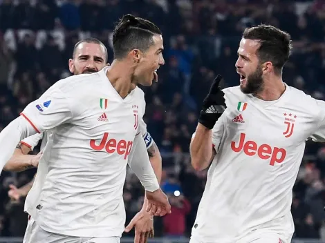 Juventus le ganó un partido picante a Roma y ahora mira a todos desde arriba