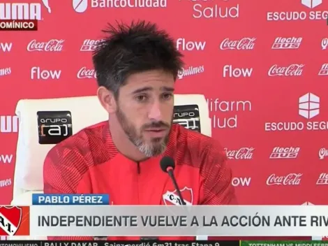 Pablo Pérez sobre jugar vs River: "No lo tomo como una revancha personal"