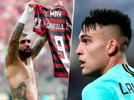 Gabigol podría ser el responsable de que Lautaro no llegue al Barcelona