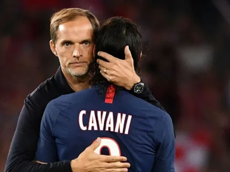 En El Chiringuito revelaron la charla de Cavani con Tuchel: "Me quiero ir"