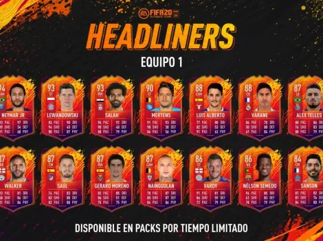 ¡Neymar, Lewandowski, Salah! El primer equipo de Headliners lanzado en el Ultimate Team del FIFA 20