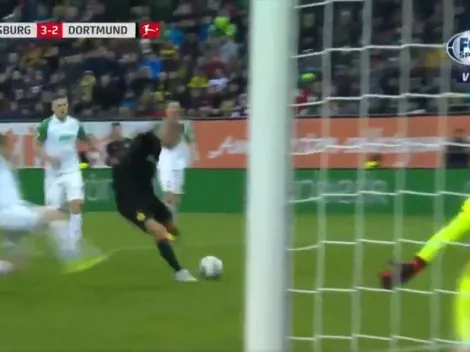 Video: Haaland tardó 2' en hacer su primer gol en la Bundesliga