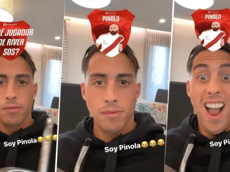 Funes Mori se sumó al juego del momento, le tocó Pinola y se volvió loco