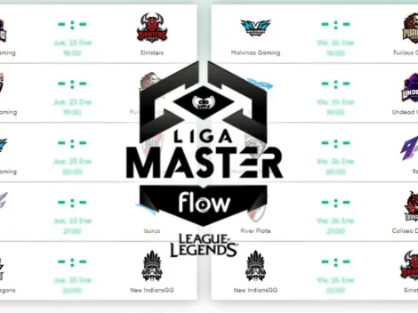 Fecha y Hora para el comienzo de la Liga Master Flow de League of Legends (Fecha 1 y 2)