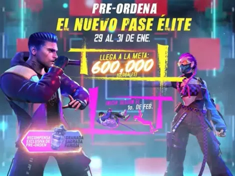 Garena anuncia una gran recompensa por preordenar el Pase Élite Colectivo T.R.A.P. de Free Fire