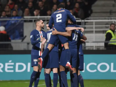 Sin transpirar, PSG se metió en cuartos de final de la Copa de Francia