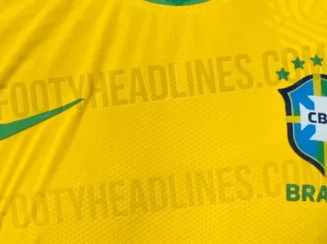 Hermoso relieve: se filtraron fotos de la nueva camiseta de Brasil