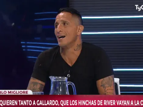 Migliore cree que River puede perder el campeonato: "Perdió una copa en 3 minutos"