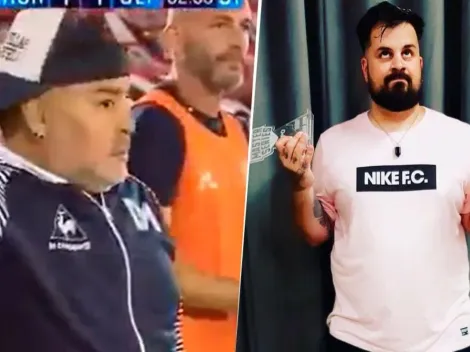 Viral: Papo vio a Maradona jugando con su gorra y metió un tuitazo