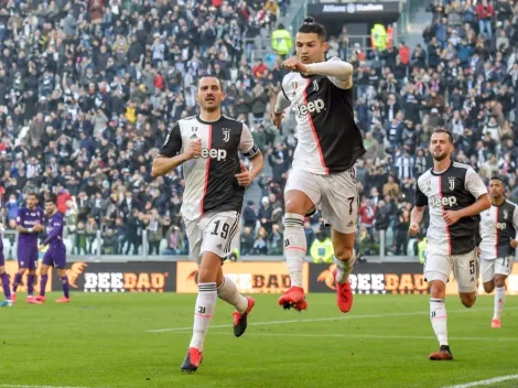 Juventus le ganó a la Fiorentina y sigue bien arriba en la Serie A