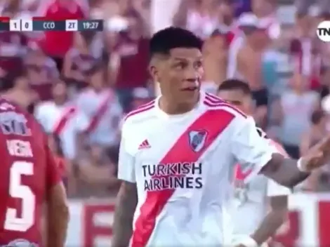 Pitana se volvió a pelear con Montiel y esta vez lo defendió Enzo Pérez