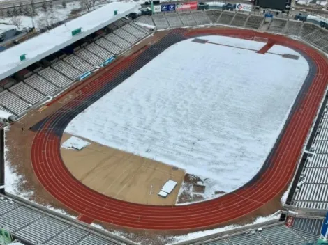 Juárez compartió su estadio nevado y Necaxa le respondió