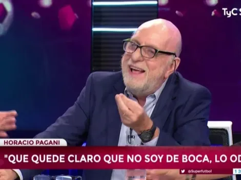 Pagani: "No hay ninguna posibilidad de que Boca le gane el torneo a River"