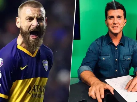 Hernán Castillo le pegó de lo lindo a De Rossi: "Juro que se notó"