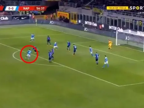 Video: golazo de Fabián Ruíz para quebrar la resistencia del Inter