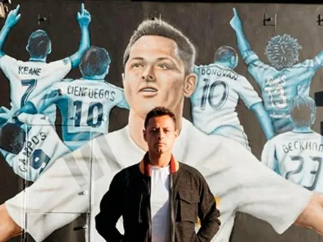 Inmortal: Aficionados incluyen a Chicharito en mural junto a leyendas de LA Galaxy