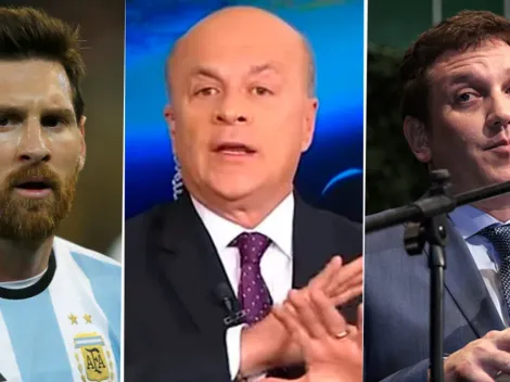 Carlos Antonio Vélez le cantó la tabla a Messi y al presidente de la Conmebol