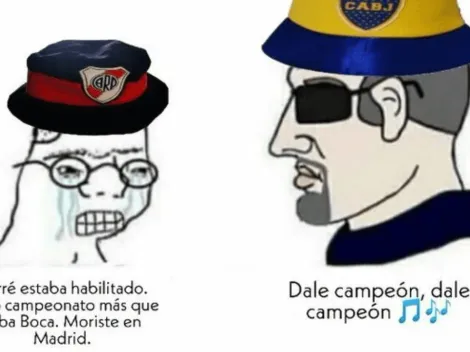 Llegaron los memes: todo Boca se ríe de River por el título que se le escapó