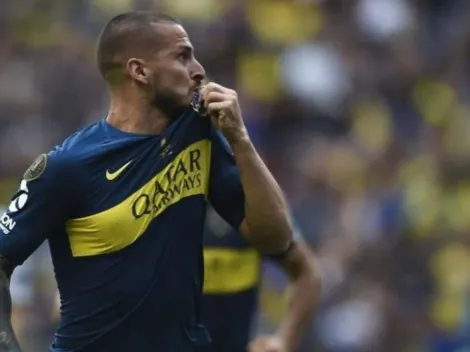 Benedetto metió tres historias para festejar el título de Boca