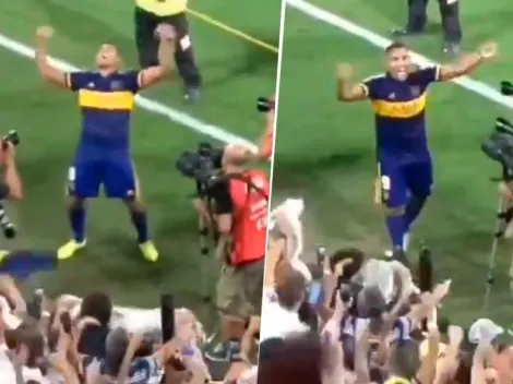 El video de Wanchope bailando al son de los hinchas que es furor en Twitter