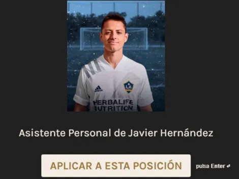 'Chicharito' Hernández busca asistente personal; estos son los requisitos